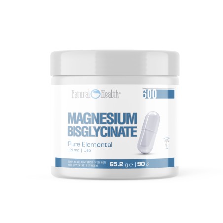 Magnesio Bisglycinate 90 Cápsulas