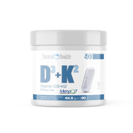 Vitamina D3+K2 | 90 Cápsulas